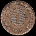 Monedas de 1870 - 1 Centsimo